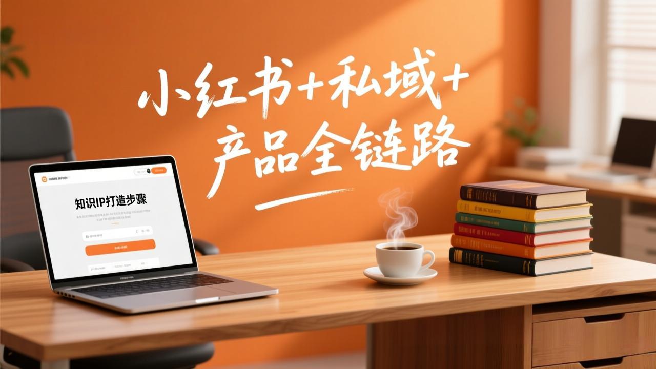 个人IP系统变现课2026,小红书+私域+产品全链路,手把手教你打造年入百万的知识IP-极速搞钱云网创