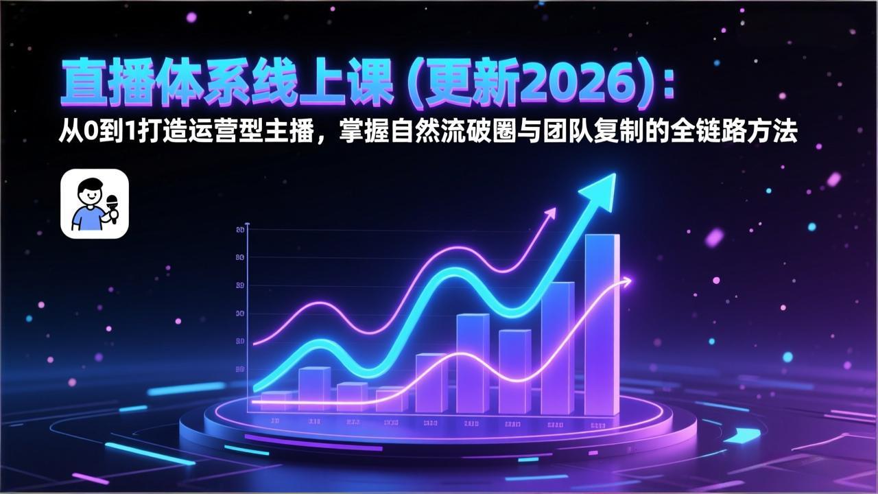 直播体系线上课(更新2026-极速搞钱云网创