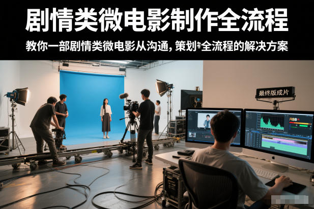 剧情类微电影制作全流程,教你一部剧情类微电影从沟通,策划到拍摄制作全流程的解决方案-极速搞钱云网创